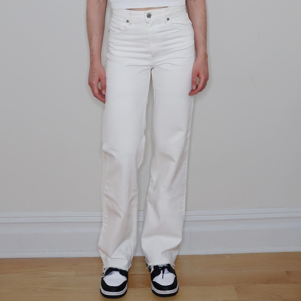 WIDE LEG FULL LENGTH JEANS (ZARA)